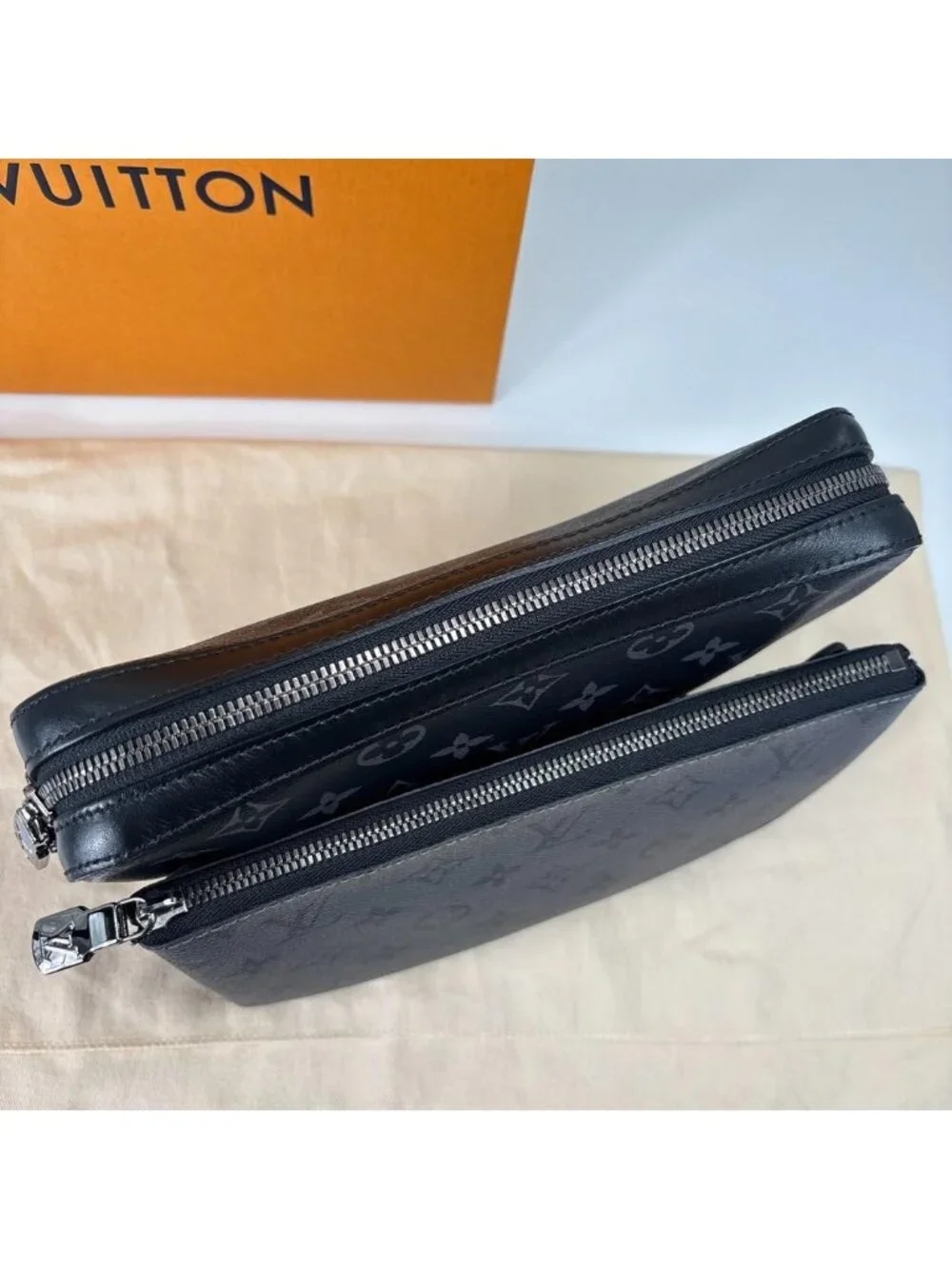 Louis Vuitton Trio Monogram Eclipse Shoulder Bag